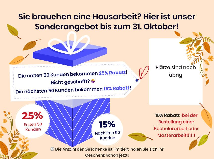 temporäre Aktion